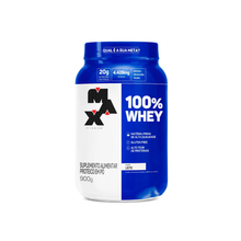 Carregar imagem no visualizador da galeria, 100% Whey Protein 900g Pote Max titanium