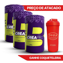 Carregar imagem no visualizador da galeria, Creatina Creapro 100% pura 300g - 4body Nutrition