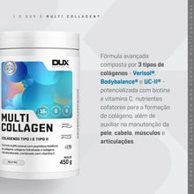Carregar imagem no visualizador da galeria, Multi Collagen Dux - Colágenos Tipo I e II 475g