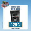 Creatina Turbo Refil 300 gramas - Black Skull