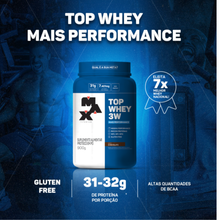 Carregar imagem no visualizador da galeria, Top Whey 3W + Performance 900G - Max Titanium - Body Suplementos