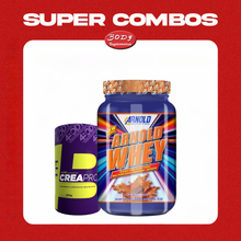 Carregar imagem no visualizador da galeria, Kit Whey Arnold nutrition 3W + Creapro 300g 4body