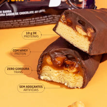Carregar imagem no visualizador da galeria, Barra Nutrata Caramel Protein 45g