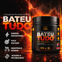 Carregar imagem no visualizador da galeria, Bateu Tudo 300g- Pre treino Corpo Life