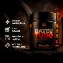 Carregar imagem no visualizador da galeria, Bateu Tudo 300g- Pre treino Corpo Life