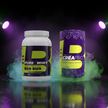 Carregar imagem no visualizador da galeria, Combo Ganho de Massa 4pure Whey + Creapro 300g 4body Nutrition
