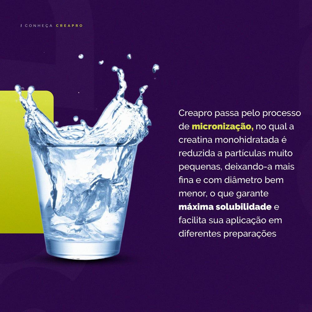 Creatina Monohidratada Creapro 300g - Micronizada 200 Mesh Ultra Pure - 4Body Nutrition