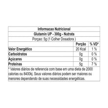 Carregar imagem no visualizador da galeria, Glutamina Nutrata 300g - Glutamin UP