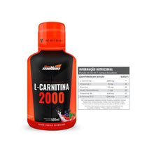 Carregar imagem no visualizador da galeria, L Carnitina 2000 New Millen 500 ml
