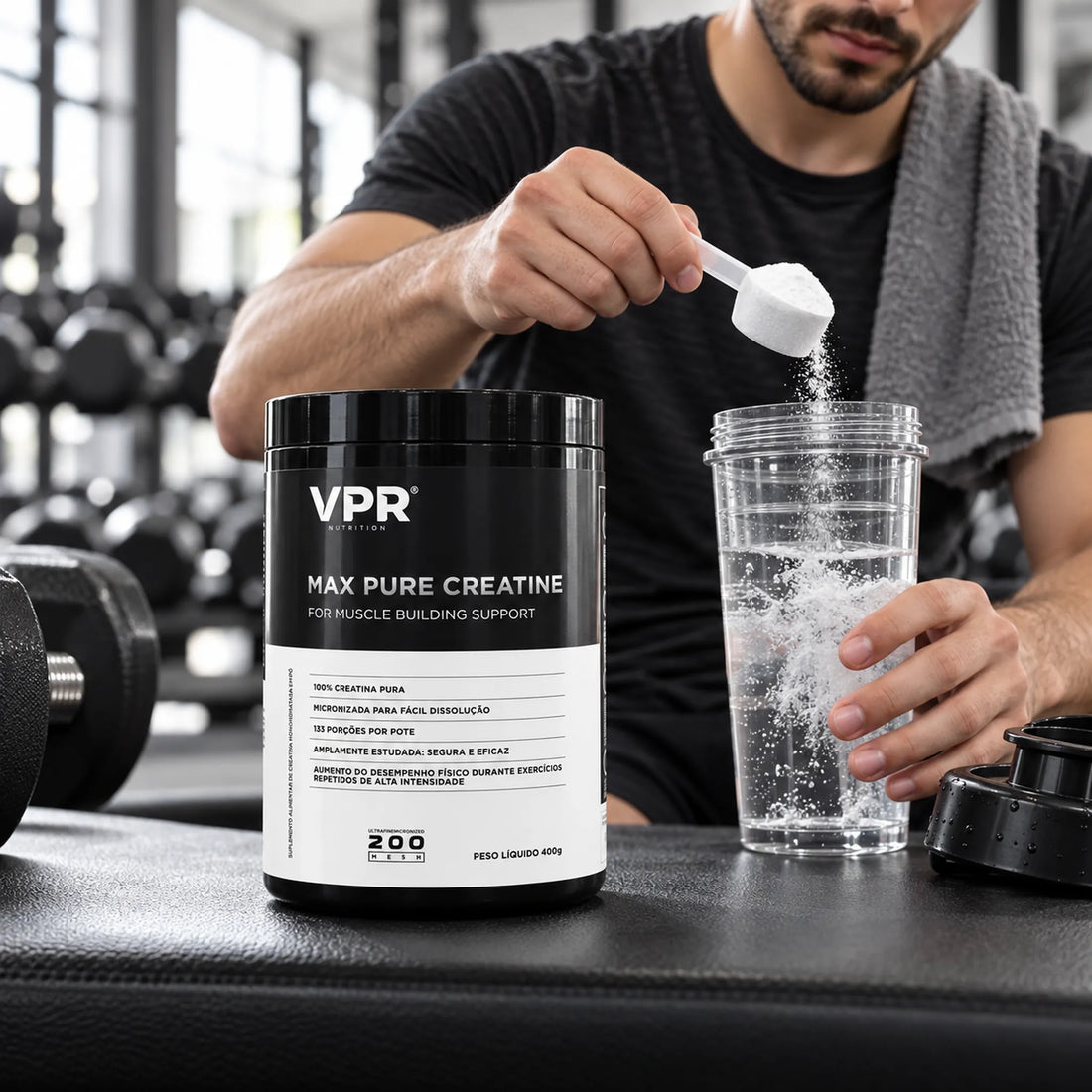 Max Pure Creatine 400g - Creatina VPR Nutrition 100% pura