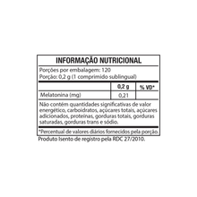 Carregar imagem no visualizador da galeria, Melatonin - Melatonina sublingual 120 comprimidos Black Skull
