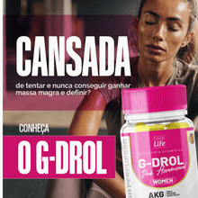 Carregar imagem no visualizador da galeria, G-Drol woman 60 caps - Corpo Life