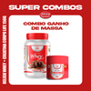 Kit ganho de Massa: Relish Whey 900g + creatina 150g 100% pura Corpo Life