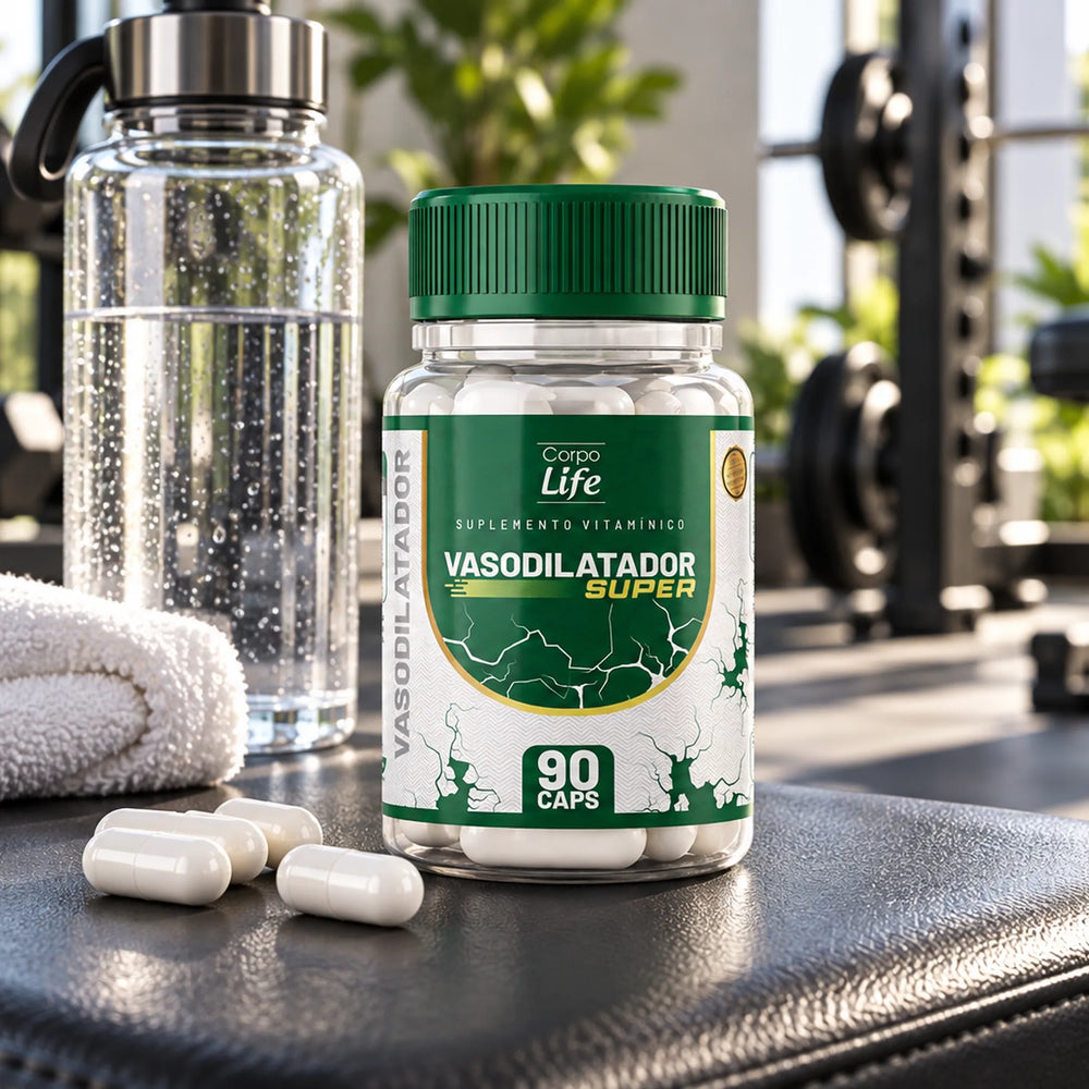 Vasodilatador Super Corpo Life 90 Caps