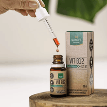Carregar imagem no visualizador da galeria, Vitamina B12 Metilcobalamina Líquida Nutrify Sabor Limão e Morango 20ml