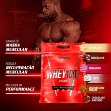 Carregar imagem no visualizador da galeria, 100% whey Refil 900g - IntegralMédica