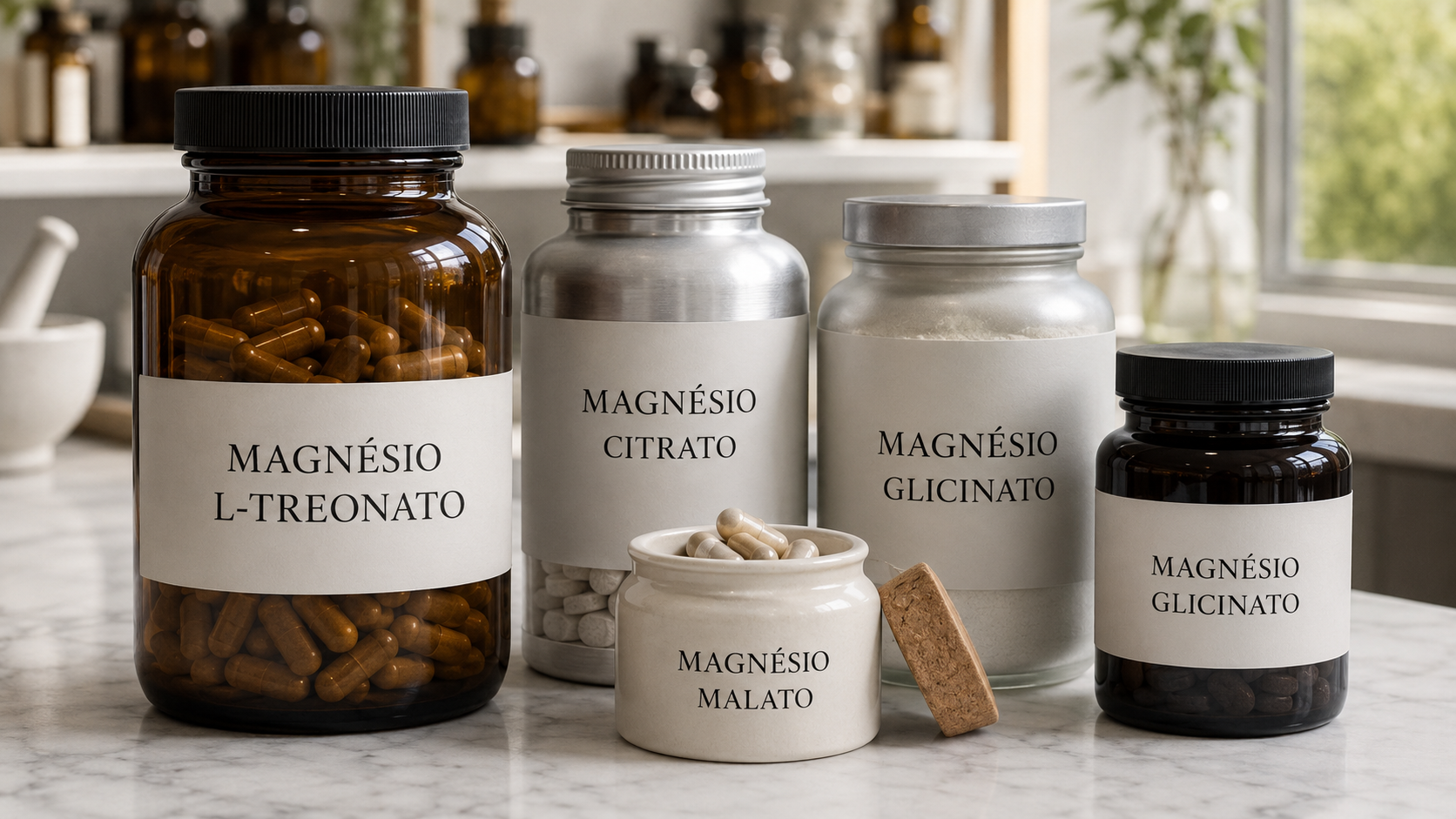 Tipos de Magnésio: Qual é o Melhor para Você?