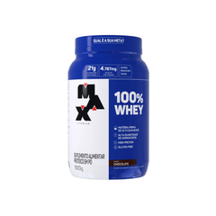 100% Whey Protein 900g Pote Max titanium
