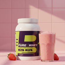 Carregar imagem no visualizador da galeria, 4Pure Whey 900g - Whey Protein Concentrado com 24g de Proteína - 4body Nutrition
