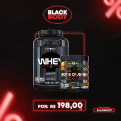 Combo Black Skull: Whey 100% HD + Bone Cuser 300g