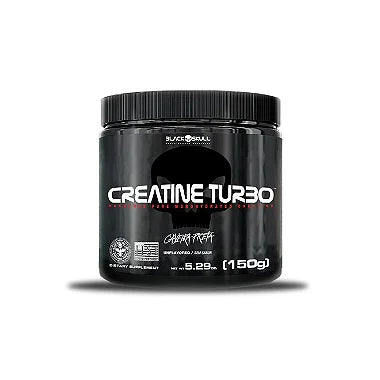 Creatina Turbo 150 gramas - Black Skull - Body Suplementos