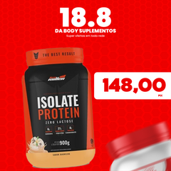 Isolate Protein 900g New Millen - Proteina zero Lactose