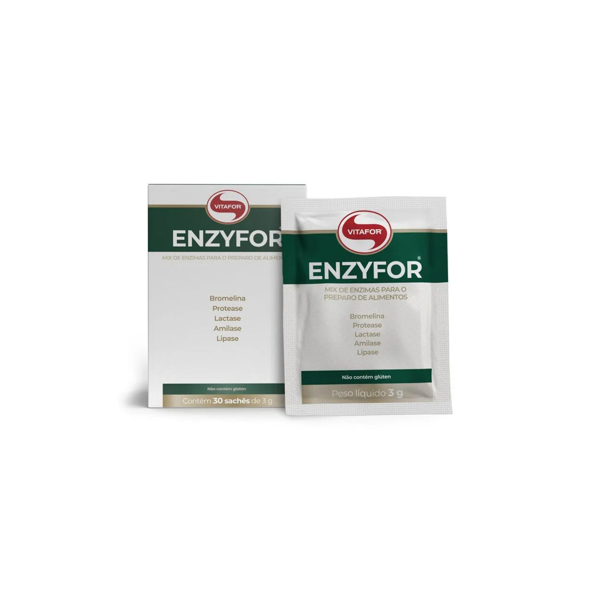 Enzyfor 30 sachês 3g - Vitafor, foto 1