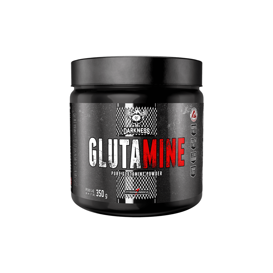 Glutamina Darkness - integral medica 350g - Body Suplementos