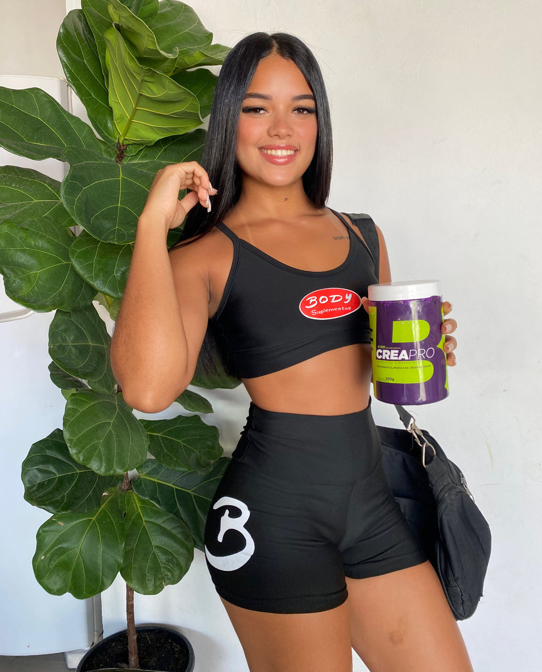 Conjunto Top e Short Body Suplementos