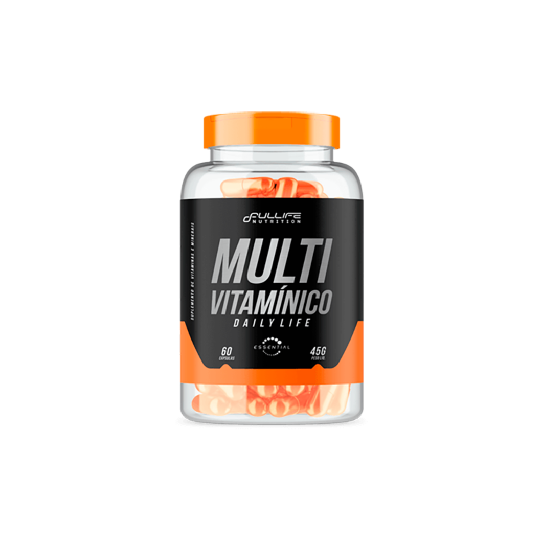 Multivitamínico Fullife - 60 Cápsulas - Body Suplementos