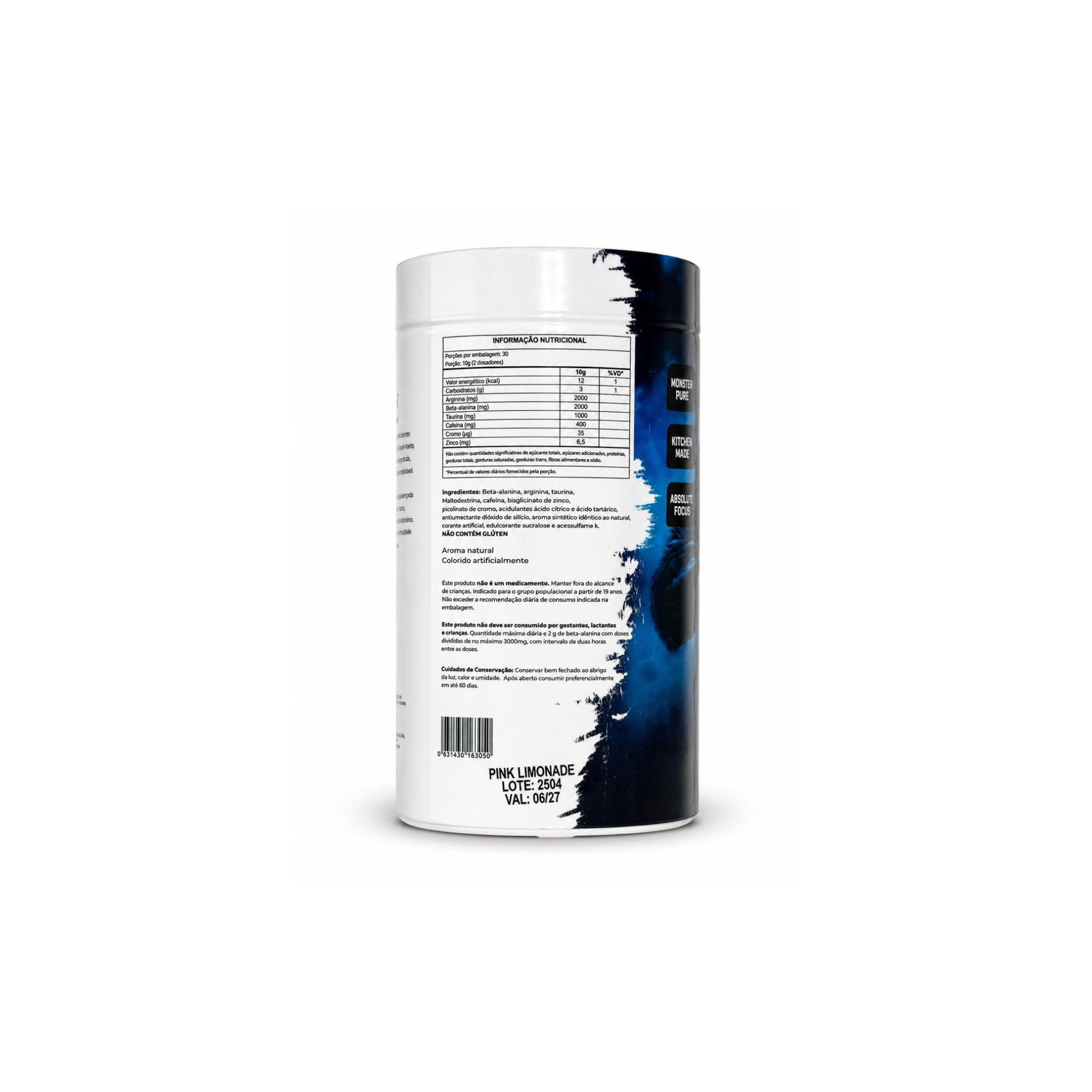 Pré Workout - silverback - 300g