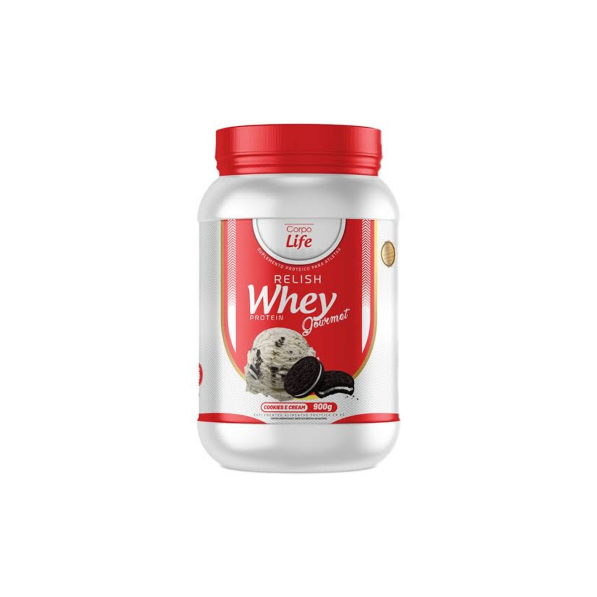 Relish Whey Protein Gourmet - Corpo Life 900g - Body Suplementos