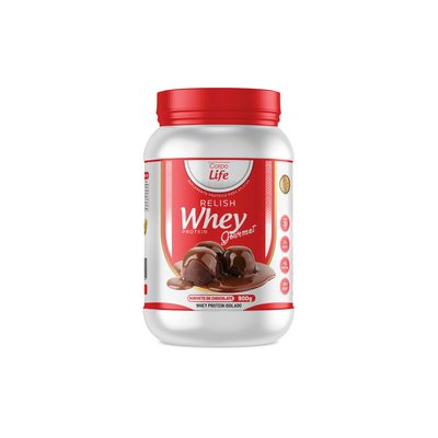 Relish Whey Protein Gourmet - Corpo Life 900g - Body Suplementos