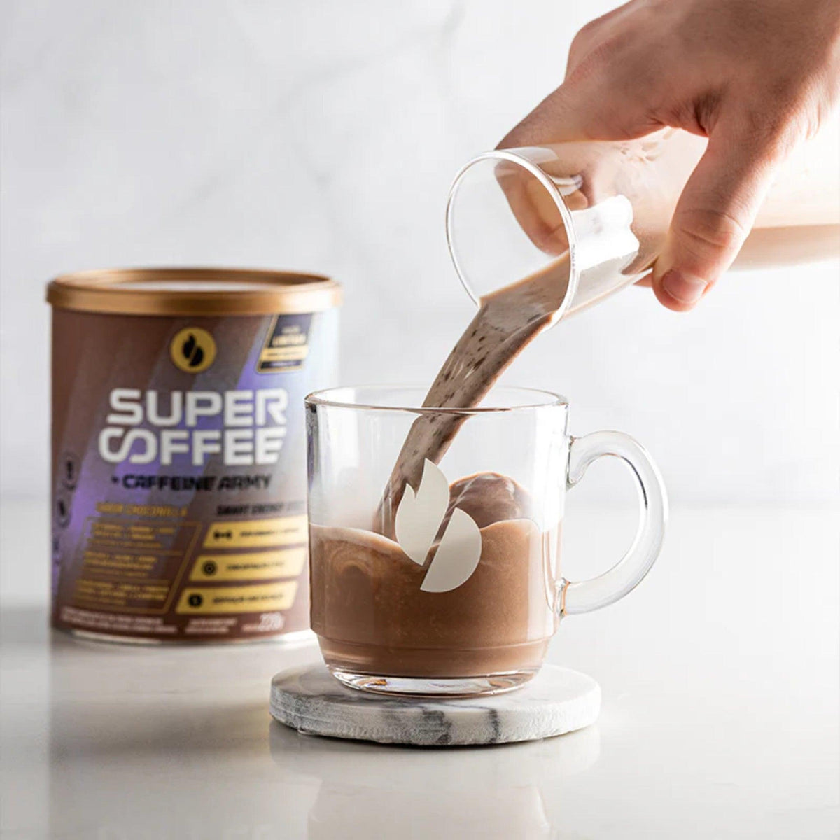 Super Coffe 220g - Caffeine Army, Choconilha
