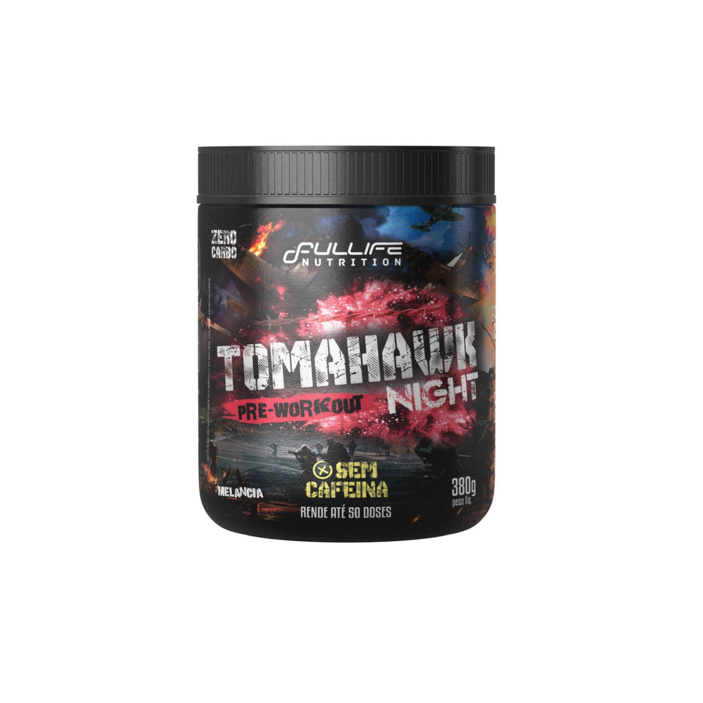 Tomahawk Nigth Fullife Nutrition 380g - Pre treino sem cafeina - Body Suplementos