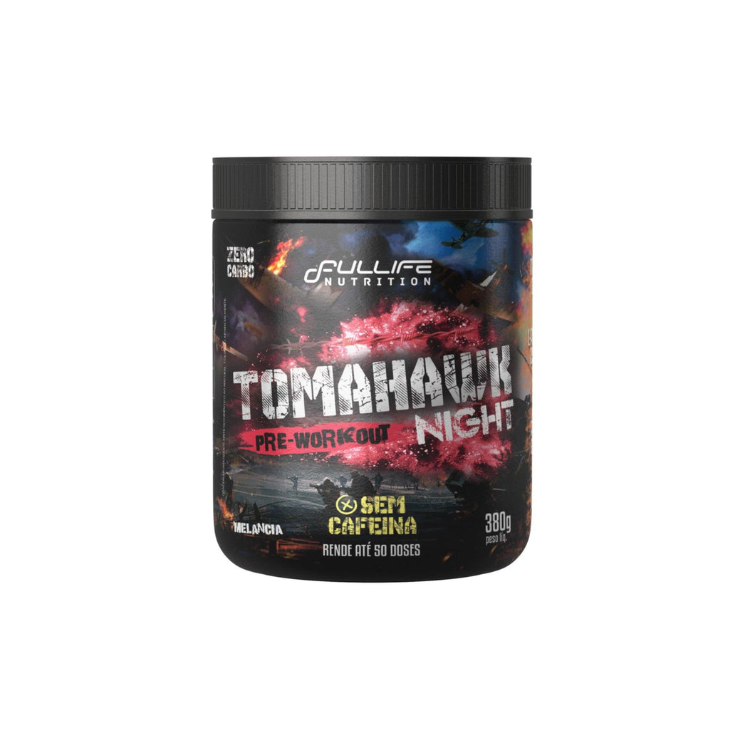 Tomahawk Nigth Fullife Nutrition 380g - Pre treino sem cafeina - Body Suplementos
