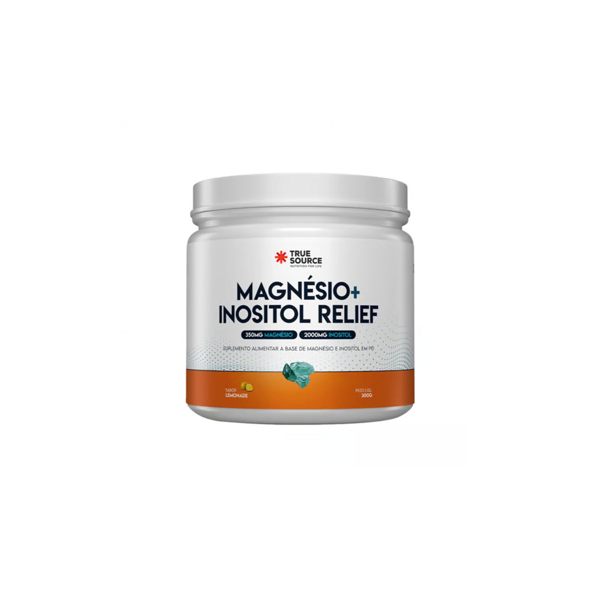 True Magnésio + Inositol Relief 3.0 350g - True Source, foto 2