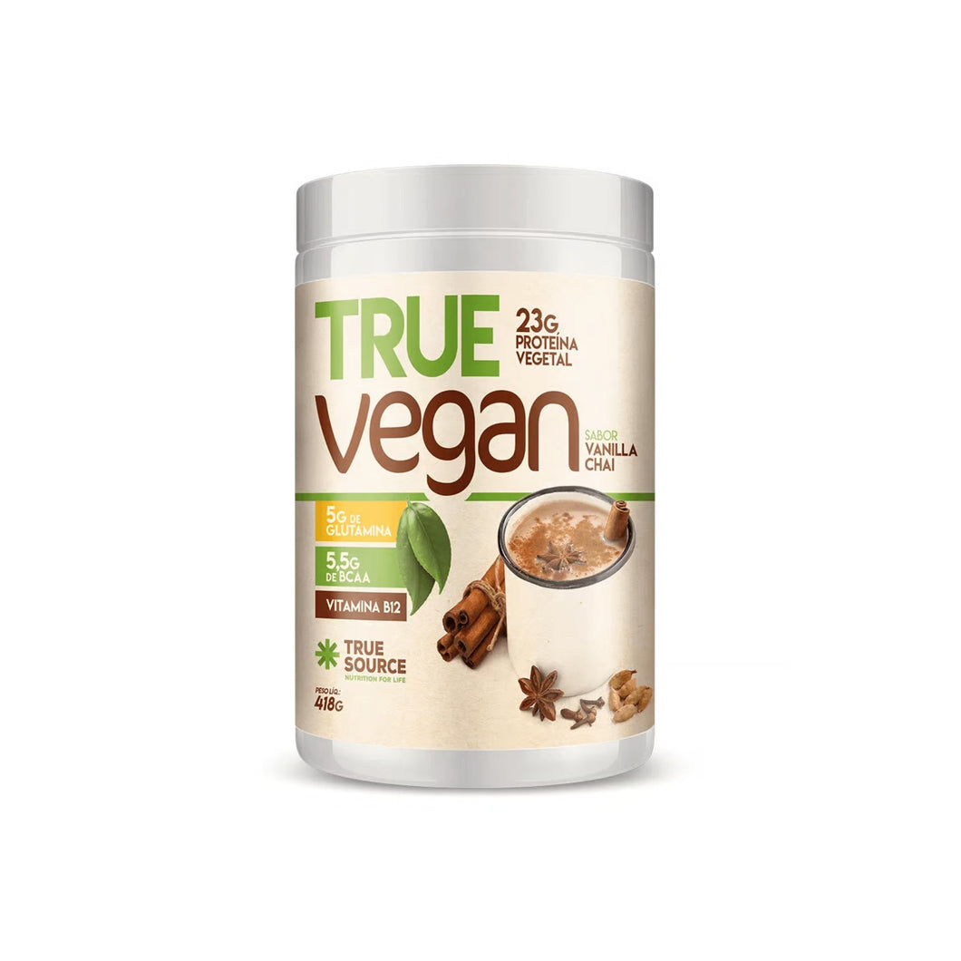 True Vegan  proteina vegana 418g - True Source - Body Suplementos