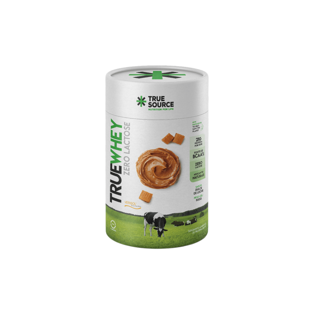 True Whey Concentrado Zero Lactose - True Source 900g - Body Suplementos