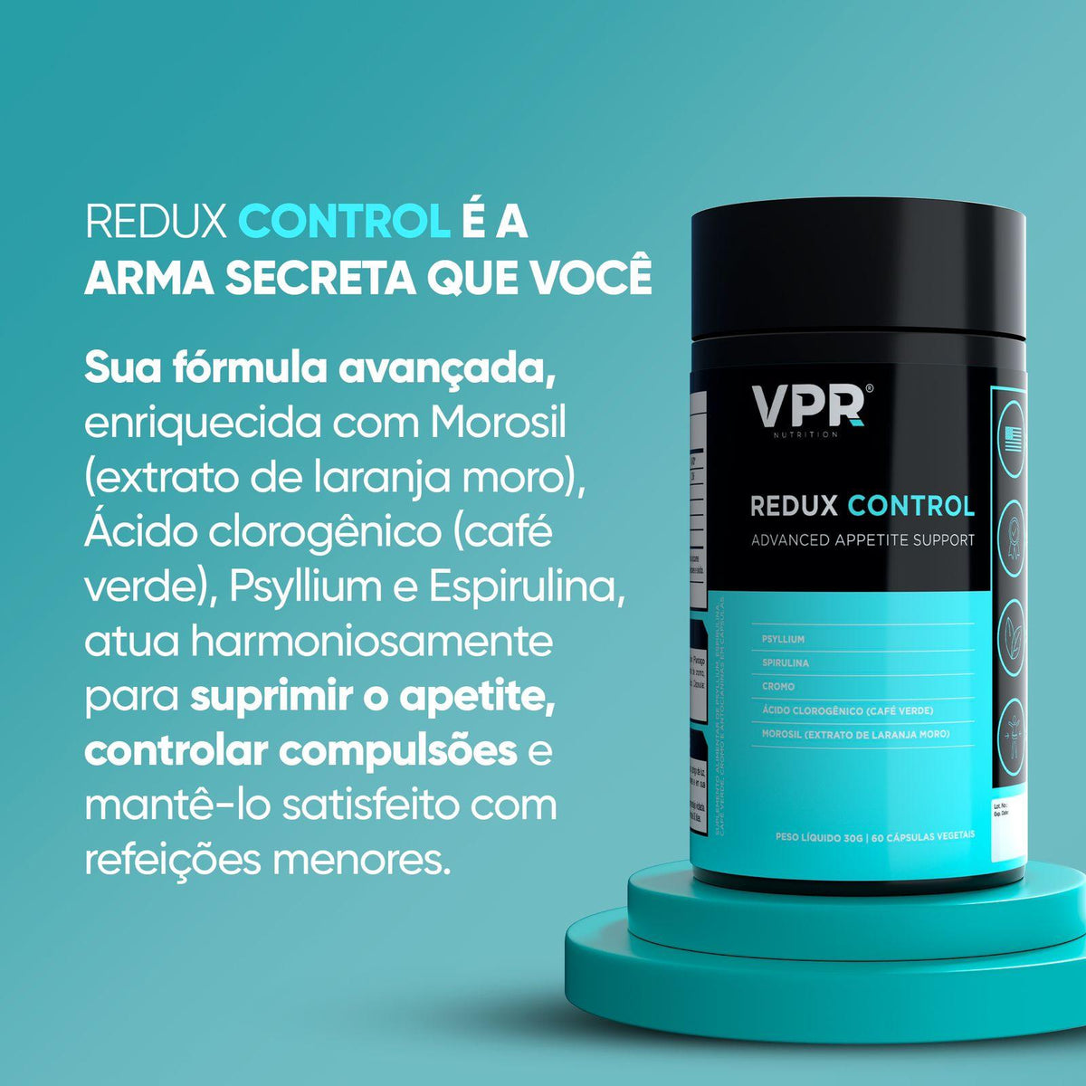 Kit Queima Total Redux: Redux Cutting + Redux Control VPR, foto 7