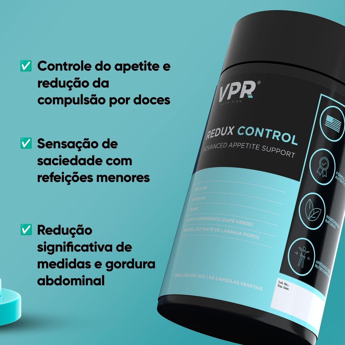Kit Queima Total Redux: Redux Cutting + Redux Control VPR, foto 6