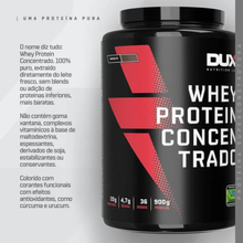 Carregar imagem no visualizador da galeria, Whey Protein Concentrado 900g - Dux Nutrition - Body Suplementos
