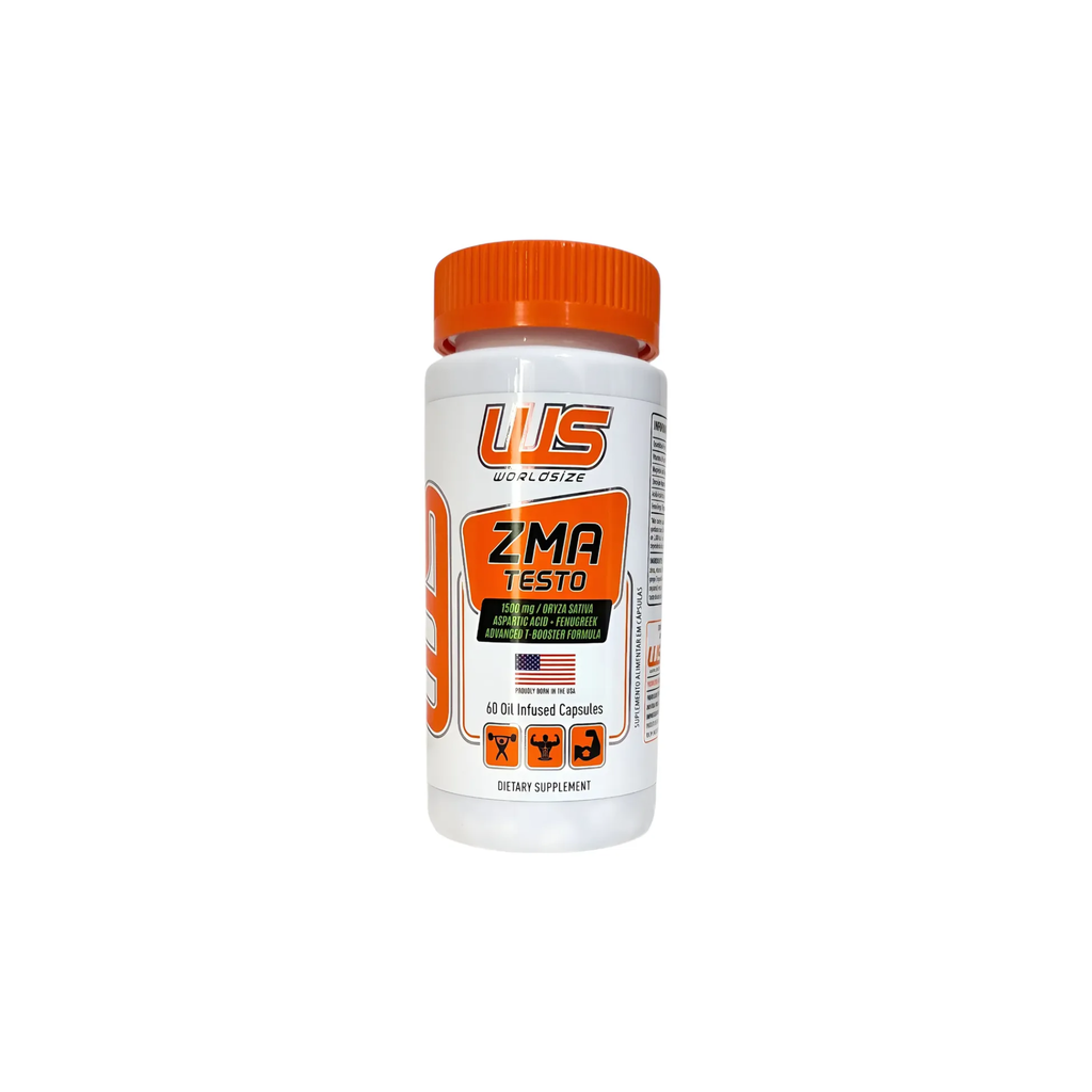 Zma Vitamina B6 Magnésio Zinco Ws World Size - 60 Cápsulas, foto 1