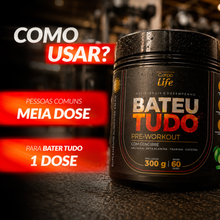 Carregar imagem no visualizador da galeria, Bateu Tudo 300g- Pre treino Corpo Life