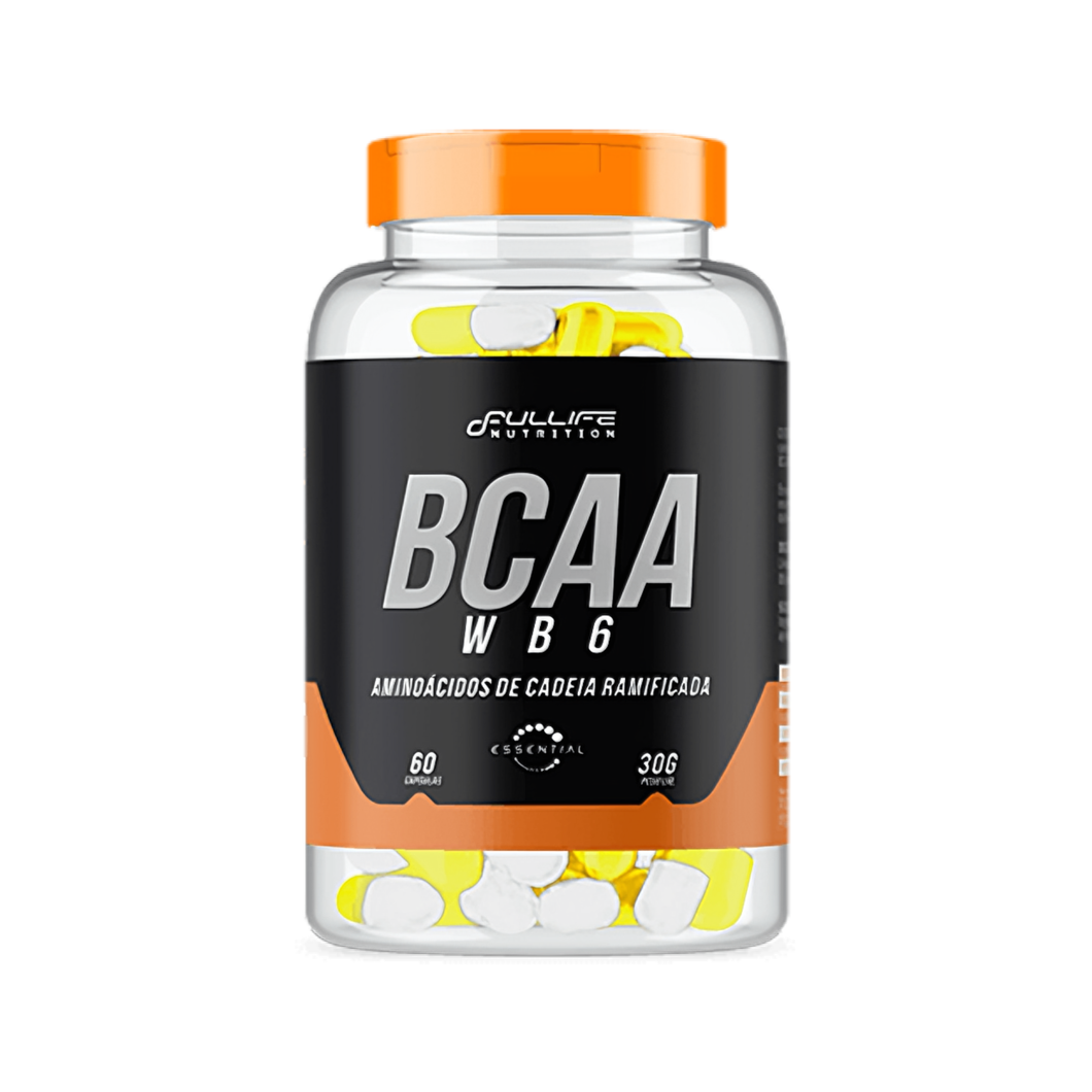Bcaa  WB6 Fullife - 120 Cápsulas - Body Suplementos