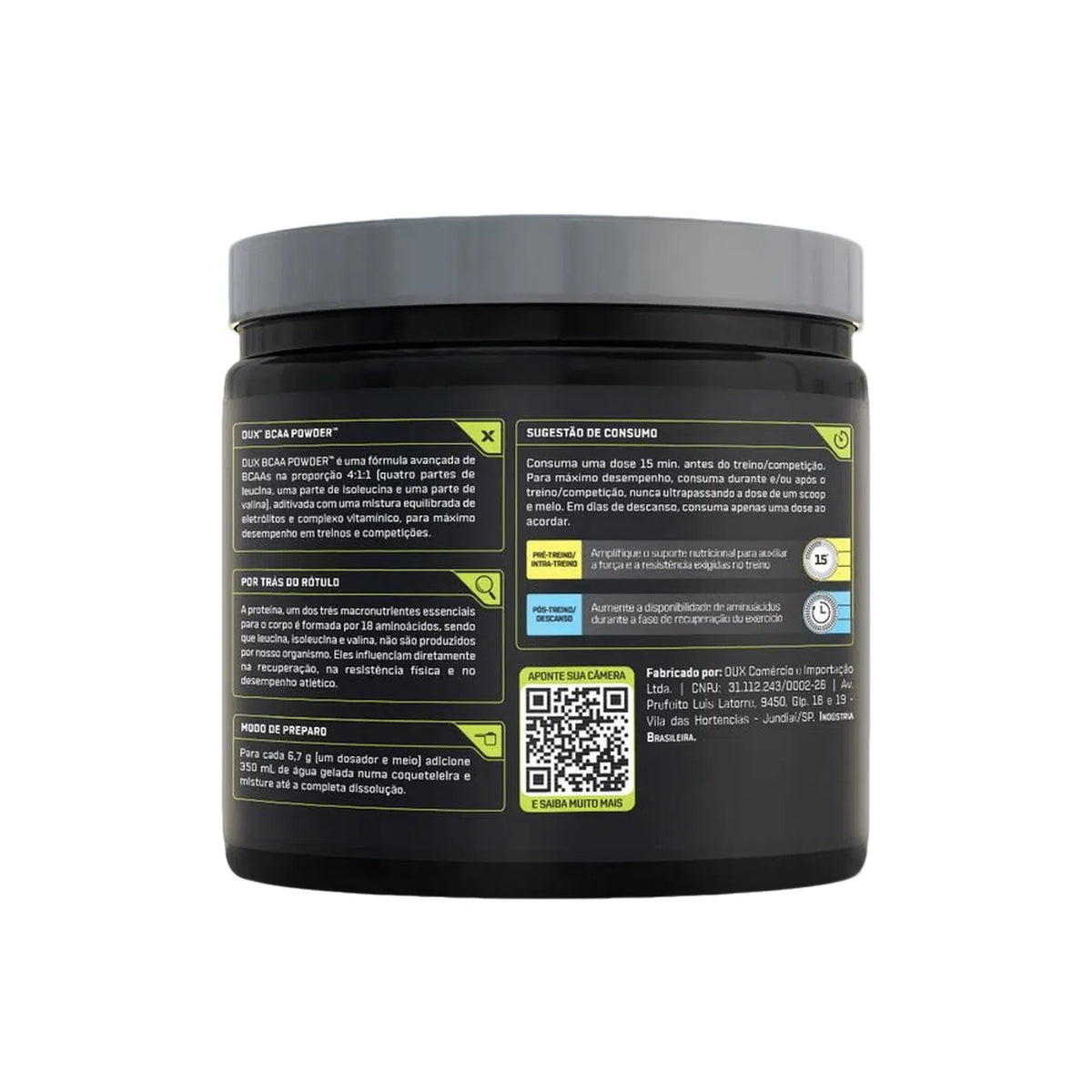 Bcaa Powder Dux - 200g - Body Suplementos