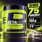 Beta-alanina Beta Pro 150 g 4Body rende 75 porções de 2g