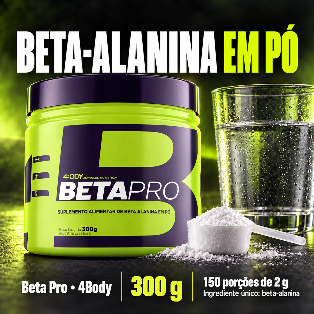 Beta-alanina em pó Beta Pro 300 g 4Body Nutrition
