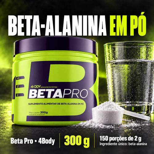 Beta-alanina em pó Beta Pro 300 g 4Body Nutrition