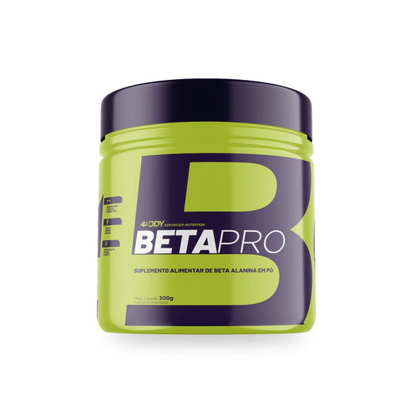 Beta-Alanina em Pó Beta Pro 300g - 150 Porções de 2g - 4Body Nutrition
